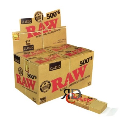 RAW 500'S CLASSIC 1 1/4 20CT/PACK
